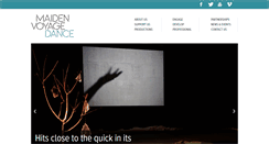 Desktop Screenshot of maidenvoyagedance.com